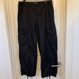 Levi's 94 baggy black utility cargo chinos size 30 grunge skater ***read